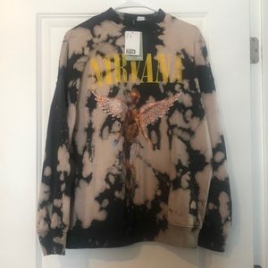 Nirvana oversized sweatshirt